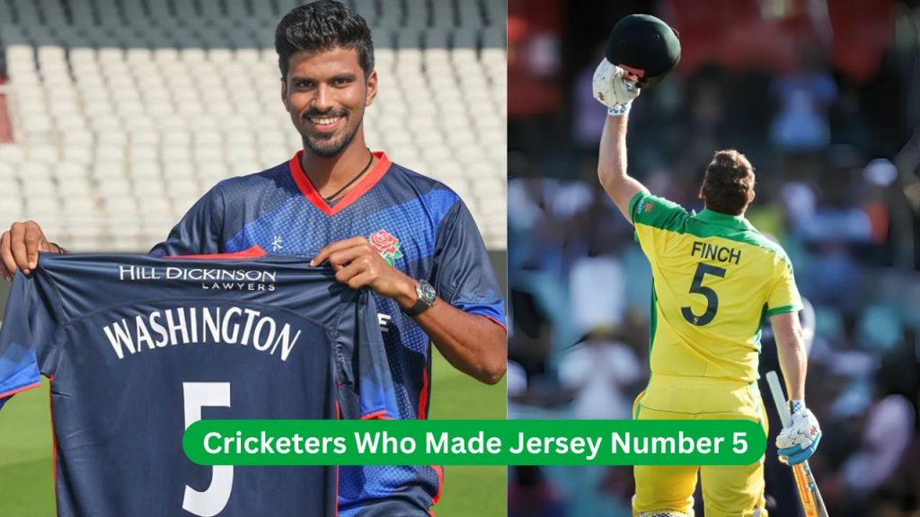 Cricketers Who Made Jersey Number 5