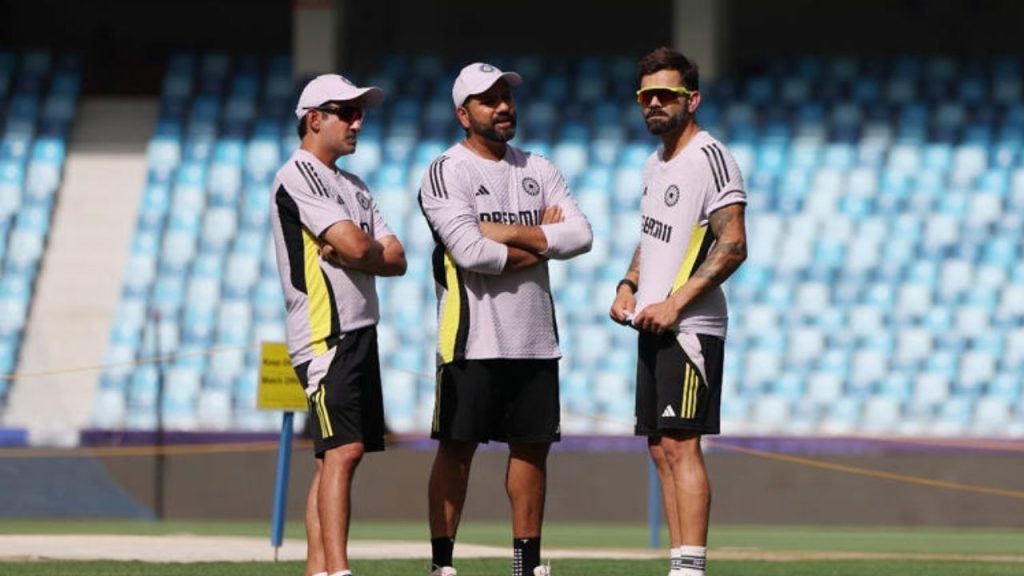 Gautam Gambhir denies rumours that he pressured Rohit Sharma and Virat Kohli to retire from Test cricket.