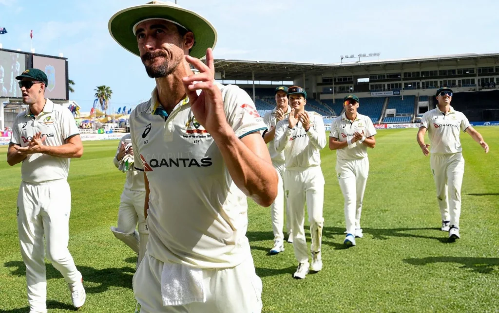 Mitchell Starc Claims Fastest 5-Wicket Haul in Test History — Takes 5 in Just 15 Balls Against West Indies in 3rd Test